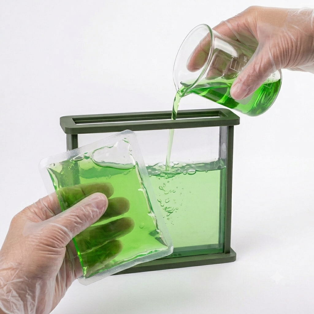 Gel Refill Groen - Navulling voor Mierenboerderij 15x15