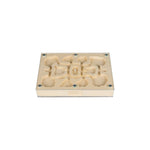 Side view core gypsum block